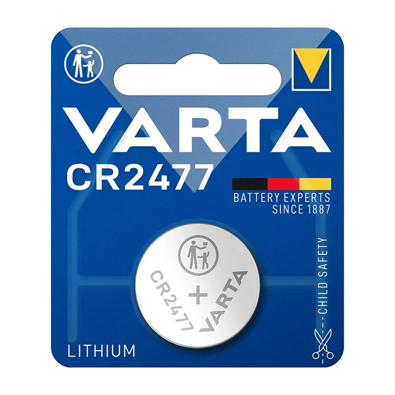 Pilhas Botão Lítio Varta CR2477 (1 Unidade)
