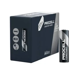 Pilhas Alcalinas Procell AA LR6 Constant Power (10 Unidades)