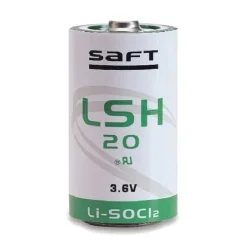 Pilha de Lítio Standard D Saft LSH 20 3.6V Li-SOCl2