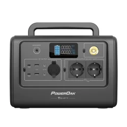 Power Station Portátil BLUETTI EB70: Gerador Solar Compacto de 716Wh 1000W Bateria LiFePO4 Ultraestável