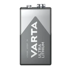 Pilhas de Lítio Varta 9V Ultra Lithium (1 Unidade)