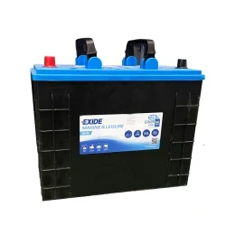 Bateria Exide Dual ER600 120Ah 800A Barcos e Caravanas