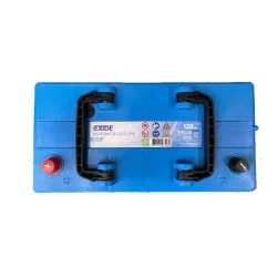 Bateria Exide Dual ER600 120Ah 800A Barcos e Caravanas