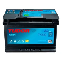 Bateria Tudor Start Stop AGM TK620 62Ah