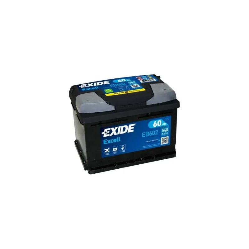 Bateria Exide Excell EB602 60Ah