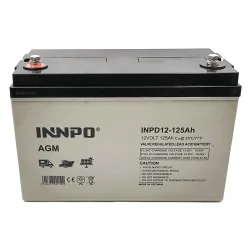 Bateria de Chumbo AGM 12V 125Ah Deep Cycle