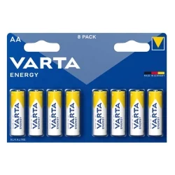 Pilhas Alcalinas Varta AA Energy (8 Unidades)