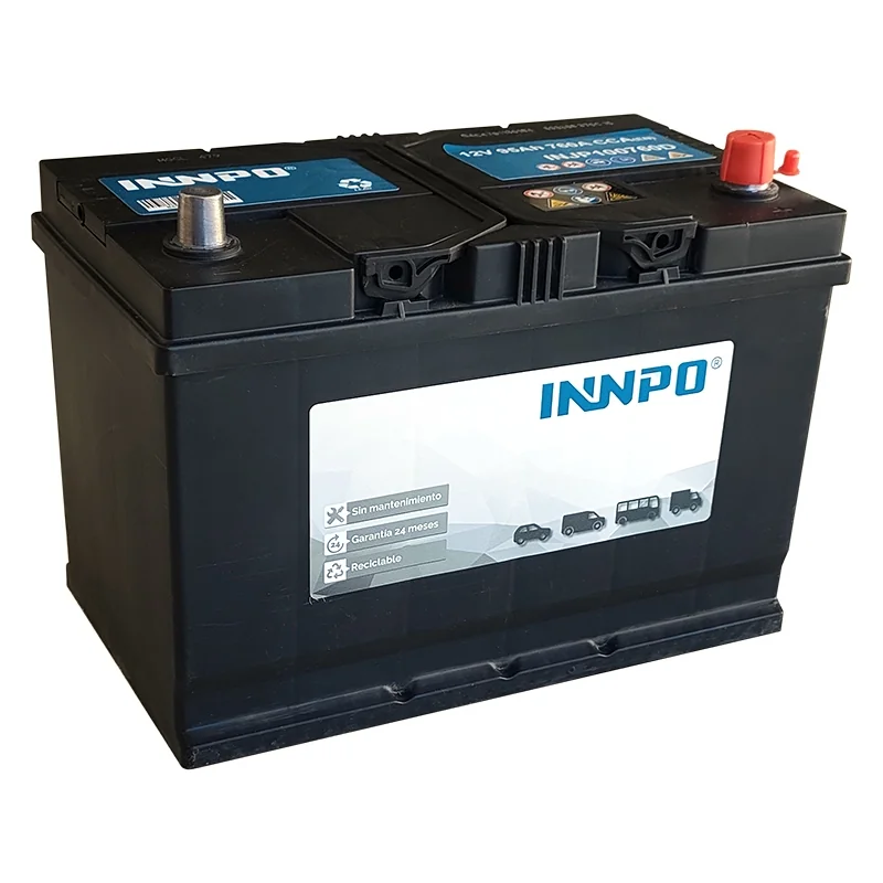 Bateria INNPO 95Ah 760A Caixa JP