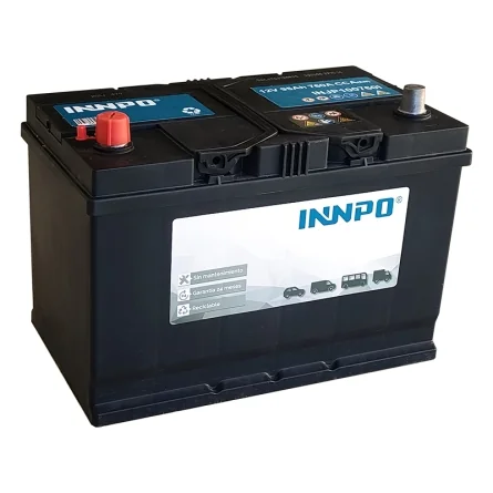 Bateria INNPO 95Ah 760A Caixa JP Esquerda