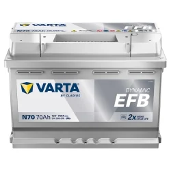 Bateria Varta N70 Start Stop EFB 70Ah