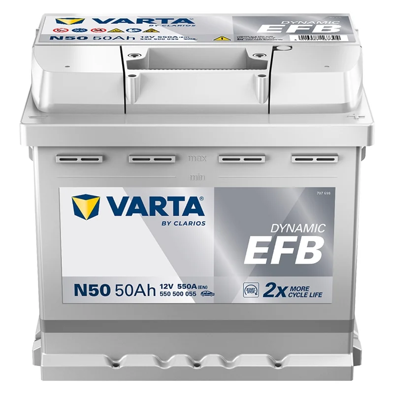 Bateria Varta N50 Start Stop EFB 50Ah