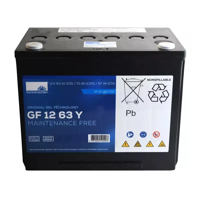 Bateria de Gel Sonnenschein GF 12 63 Y 12V 70Ah