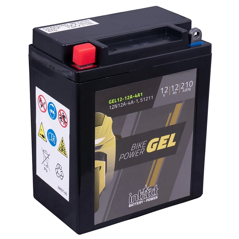 Bateria IntAct GEL 12N12A-4A-1 12Ah 210A