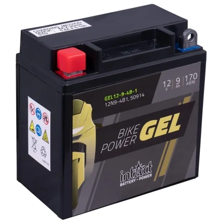 Bateria IntAct GEL 12N9-4B-1 9Ah 170A
