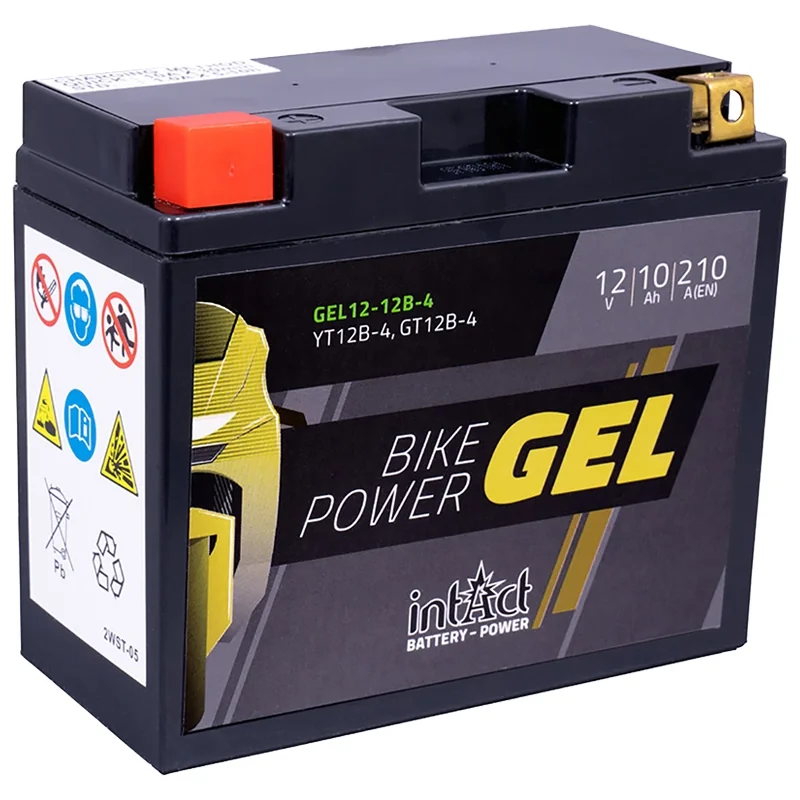 Bateria IntAct GEL CT12B-4 10Ah 210A