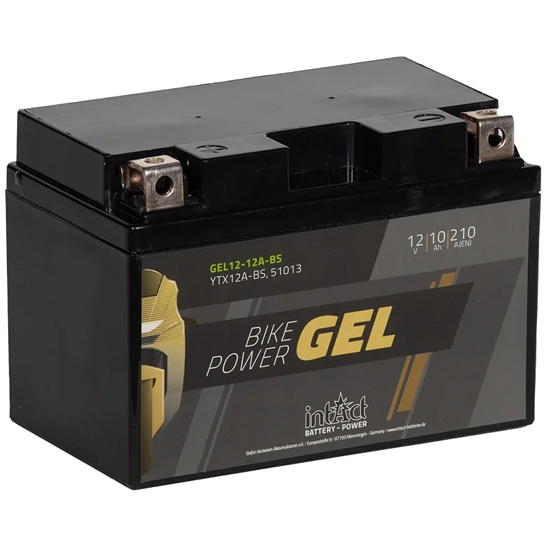 Bateria IntAct GEL CTX12A-BS 10Ah 210A