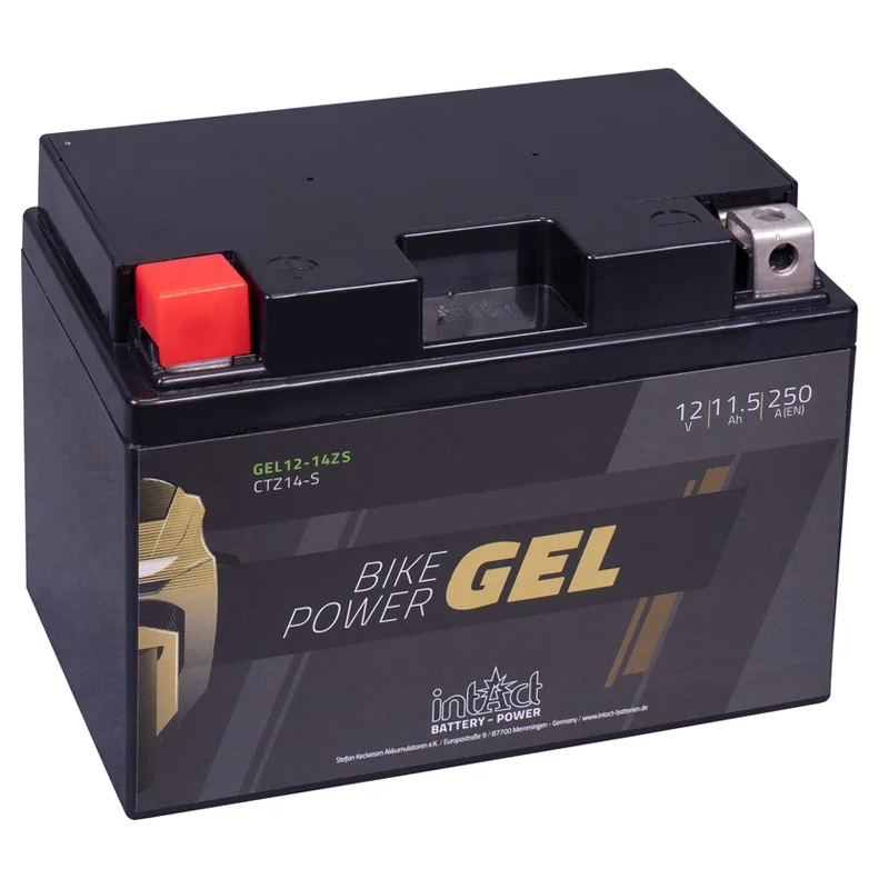 Bateria IntAct GEL CTZ14-S 11.5Ah 250A