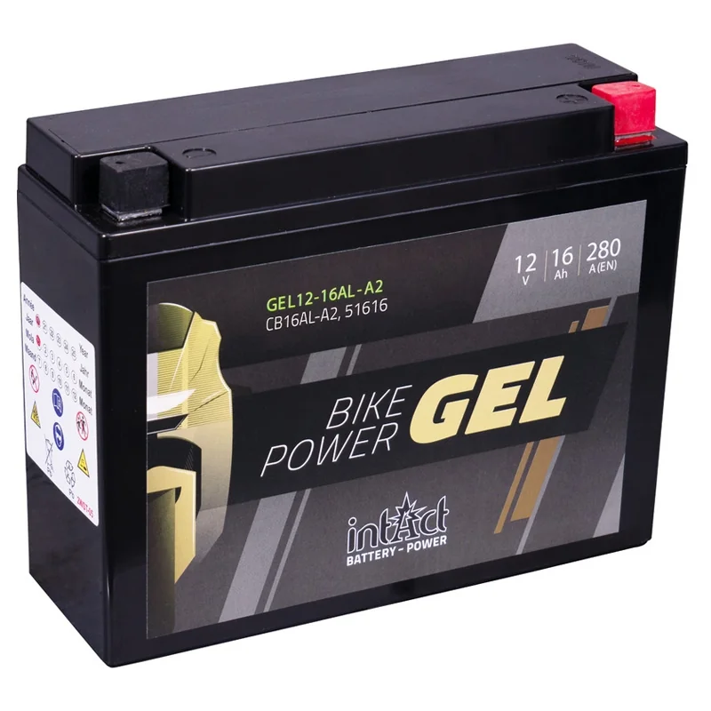 Bateria IntAct GEL CB16L-A2 16Ah 280A