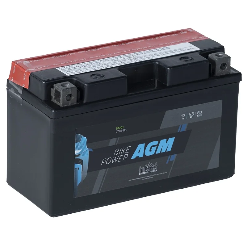 Bateria IntAct AGM CT7B-BS 6.5Ah 80A