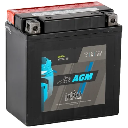 Bateria IntAct AGML CTX9A-BS 9Ah 120A