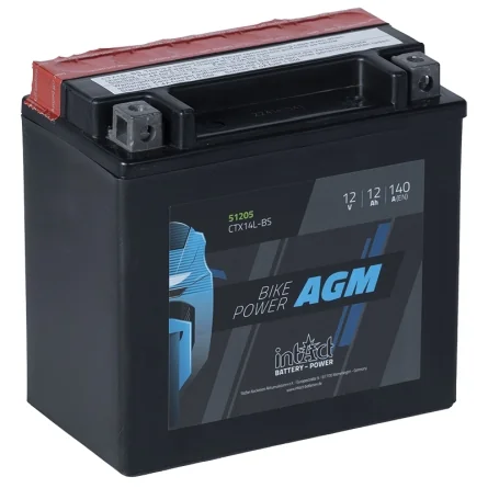 Bateria IntAct AGM CTX14L-BS 12Ah 140A