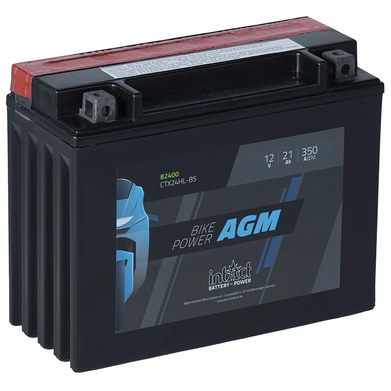 Bateria IntAct AGM CTX24HL-BS 21Ah 350A