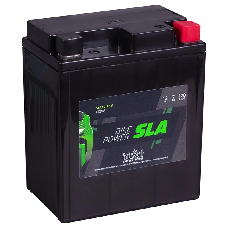 Bateria IntAct SLA CTZ8V 7Ah 120A