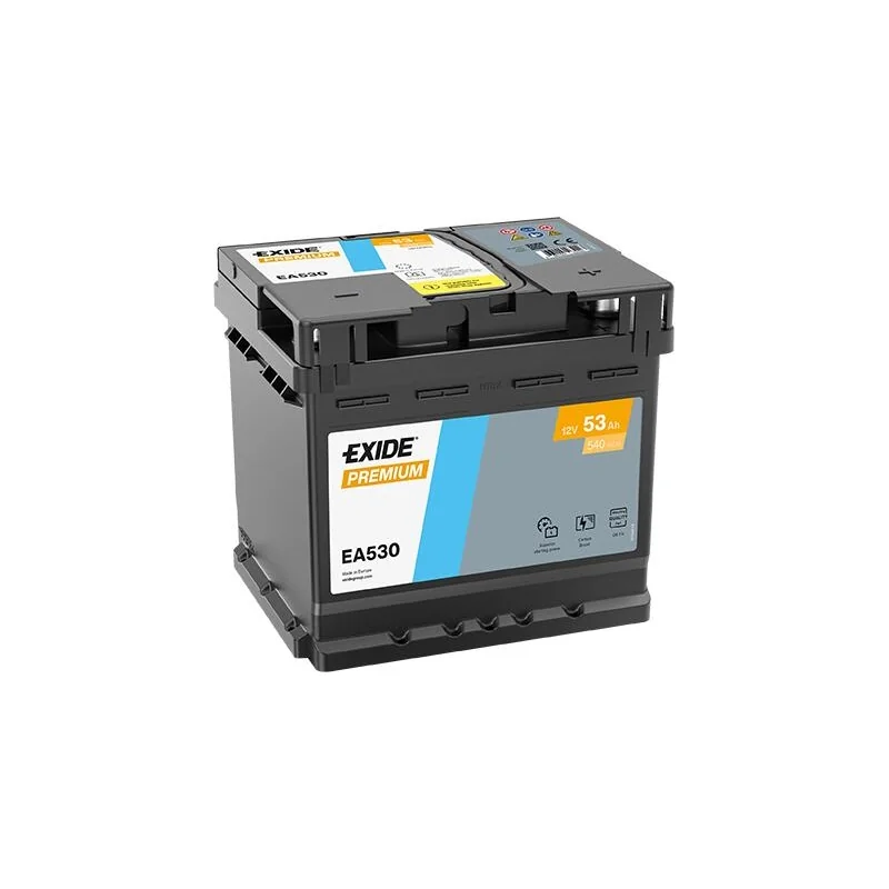 Bateria Exide Premium EA530 53Ah