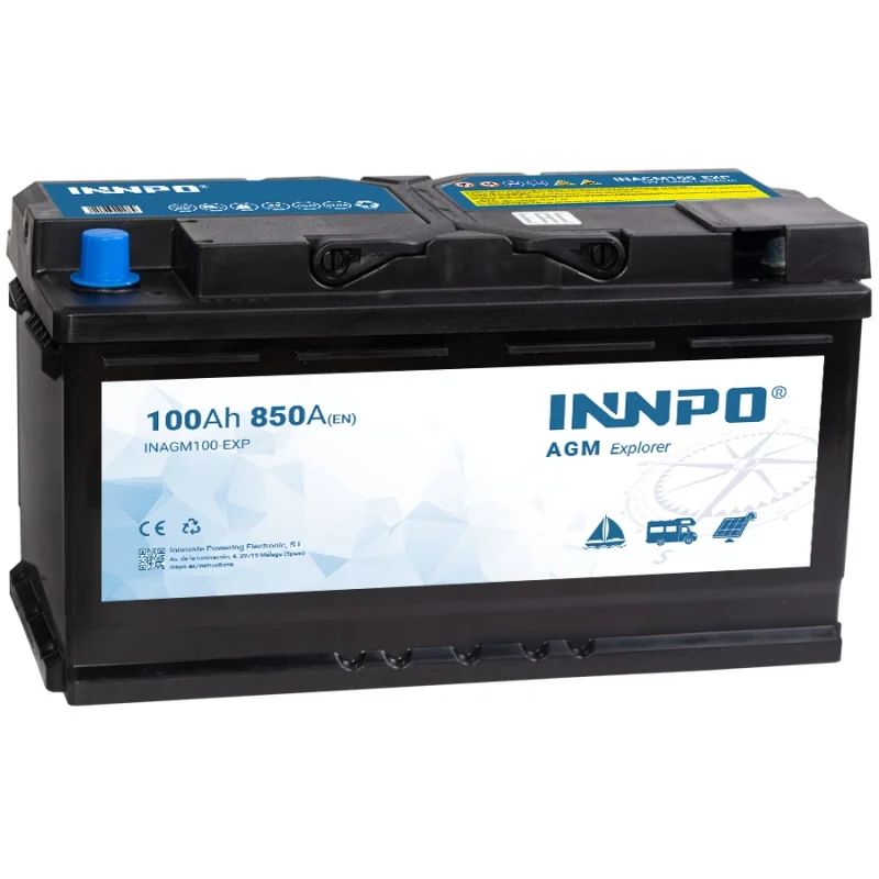 Bateria INNPO AGM 100Ah Explorer