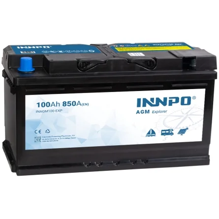 Bateria INNPO AGM 100Ah Explorer