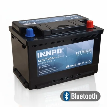 Bateria de Lítio LiFePO4 12.8V 100Ah