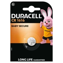 Pilhas Botão Lítio Duracell 1616 (1 Unidade)