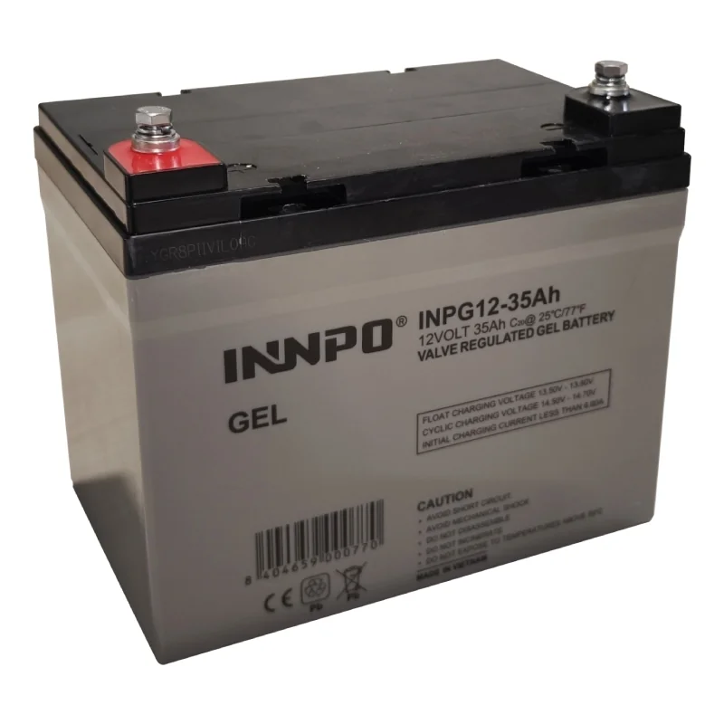 Bateria GEL Deep Cycle 12V 35Ah VRLA