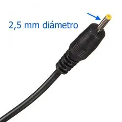 Carregador Tablet 9V 2A conector 2,5 mm