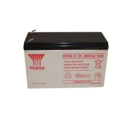 Bateria de Chumbo AGM 12V 7Ah 36W YUASA NPW36-12