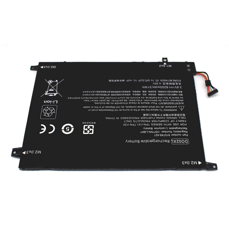 Bateria do portátil para HP PAVILION X2 10 DO02XL 810749-421 HSTNN-LB6Y TPN-I121 TPN-I122