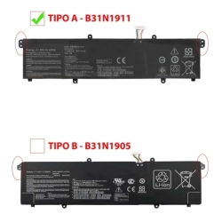 Bateria do portátil para ASUS VIVOBOOK FLIP TP470EA TP470EZ X421DA...