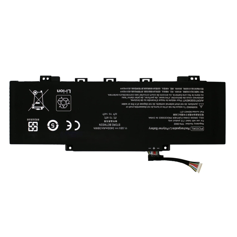 Bateria do portátil para HP PAVILION X360 14 14-DW 14-DY 14-CD 15 15-ER PC03XL