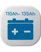 De 110Ah a 135Ah